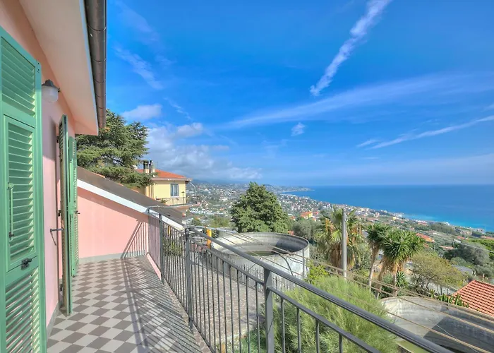 Lägenhet Palms - Sea View - Happy Sanremo