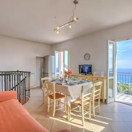 Palms Villa - Sea View Terrace And Parking - Happy Rentals Διαμέρισμα