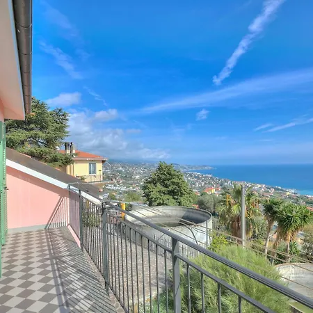 Διαμέρισμα Palms Villa - Sea View Terrace And Parking - Happy Rentals Σαν Ρέμο