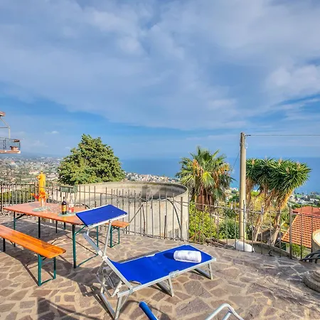 Διαμέρισμα Palms Villa - Sea View Terrace And Parking - Happy Rentals Σαν Ρέμο