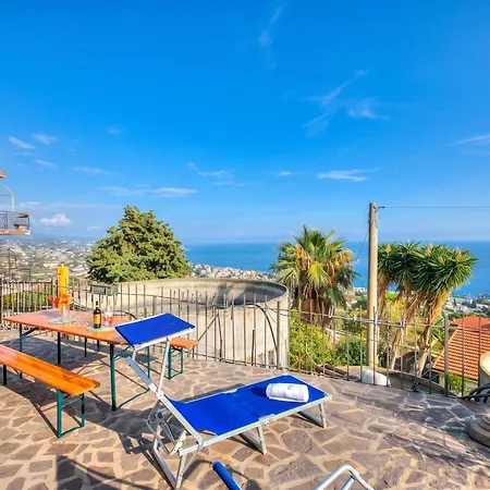 Palms - Sea View Terrace And Parking - Happy Апартаменты
